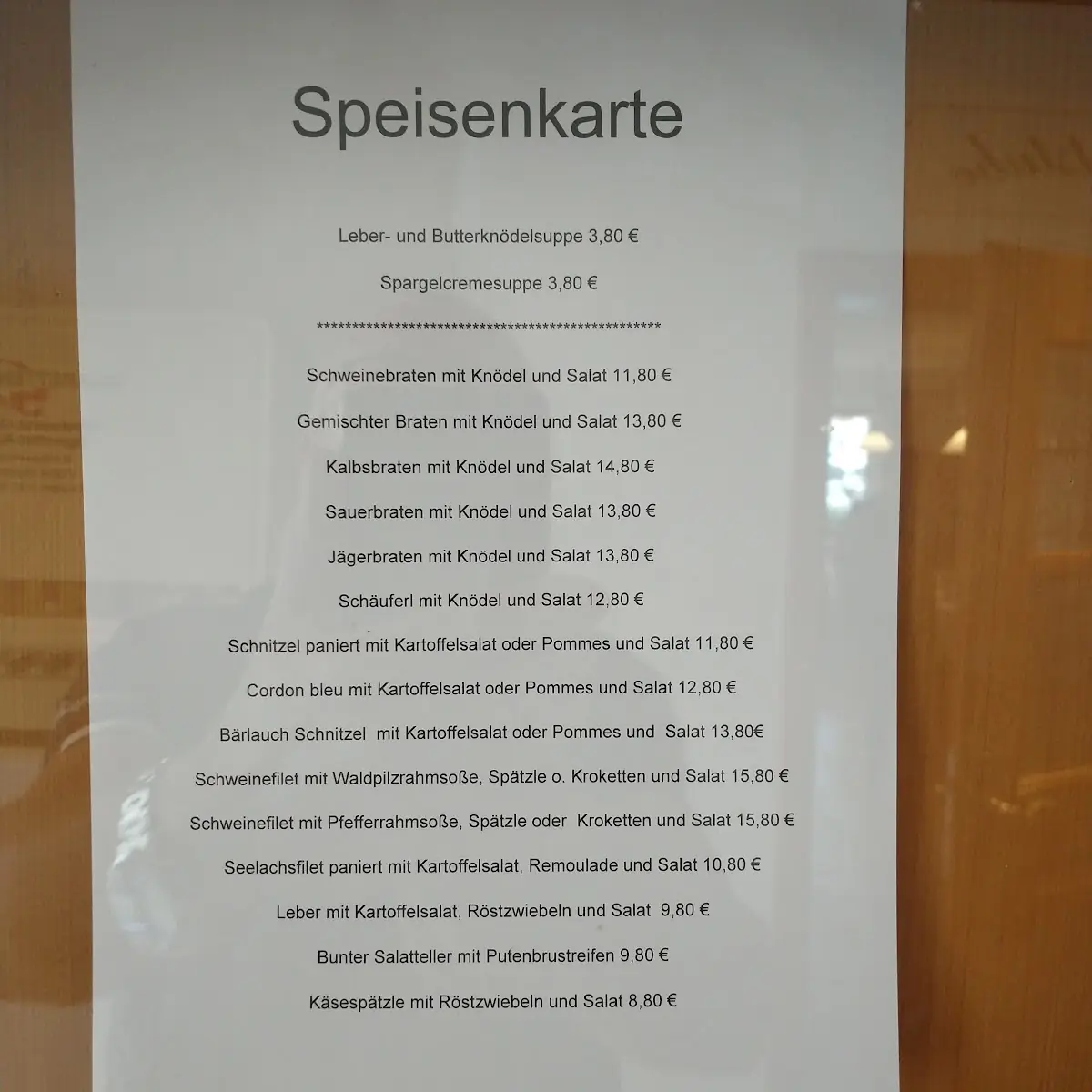Speisekarte photo 6