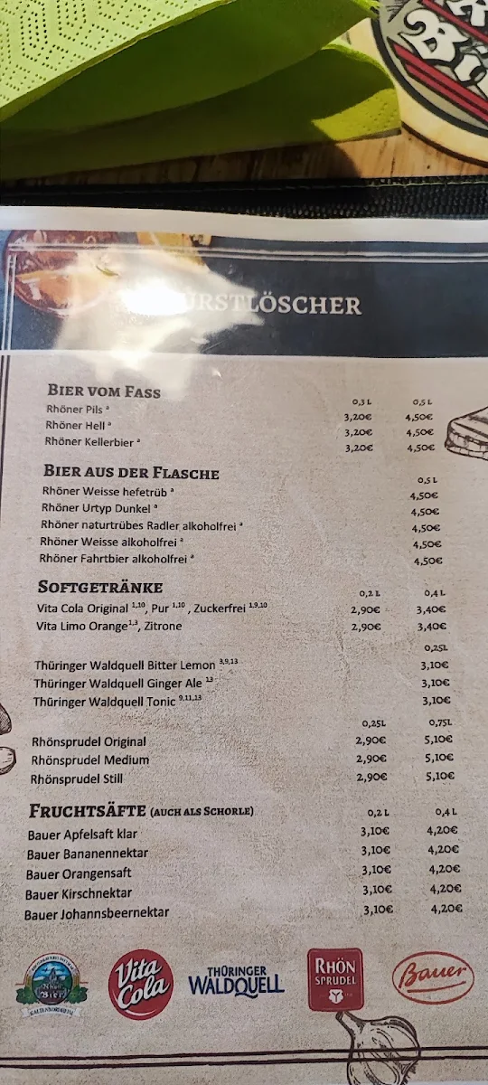 Speisekarte photo 1