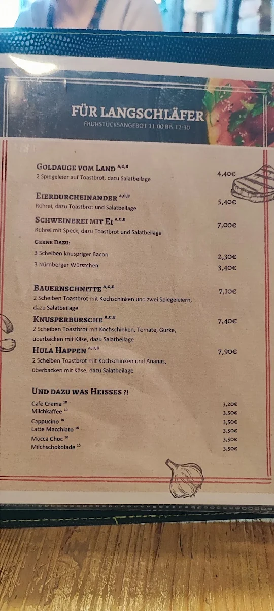 Speisekarte photo 2