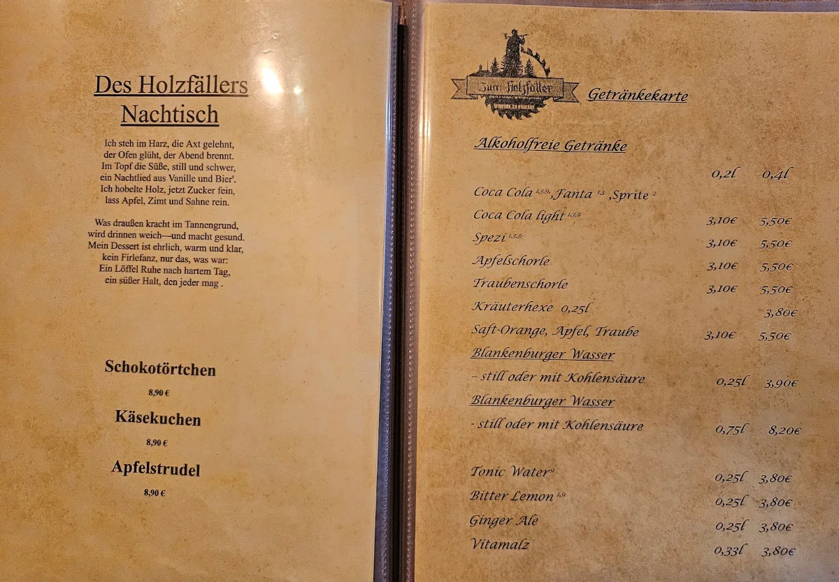 Speisekarte photo 2