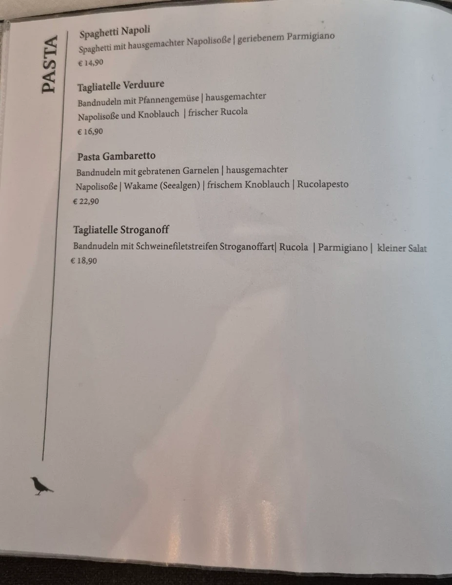 Speisekarte photo 2