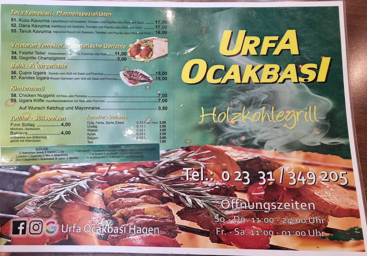Speisekarte photo 2