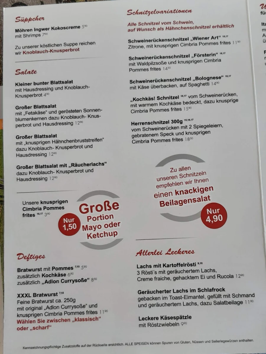 Speisekarte photo 3