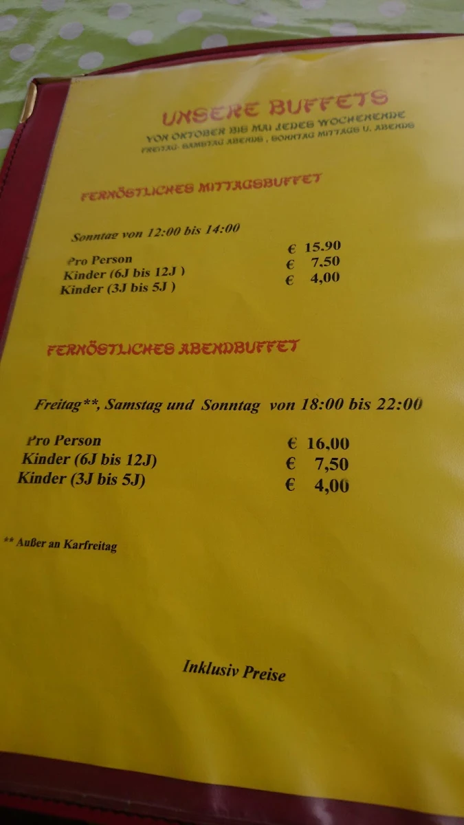 Speisekarte photo 3