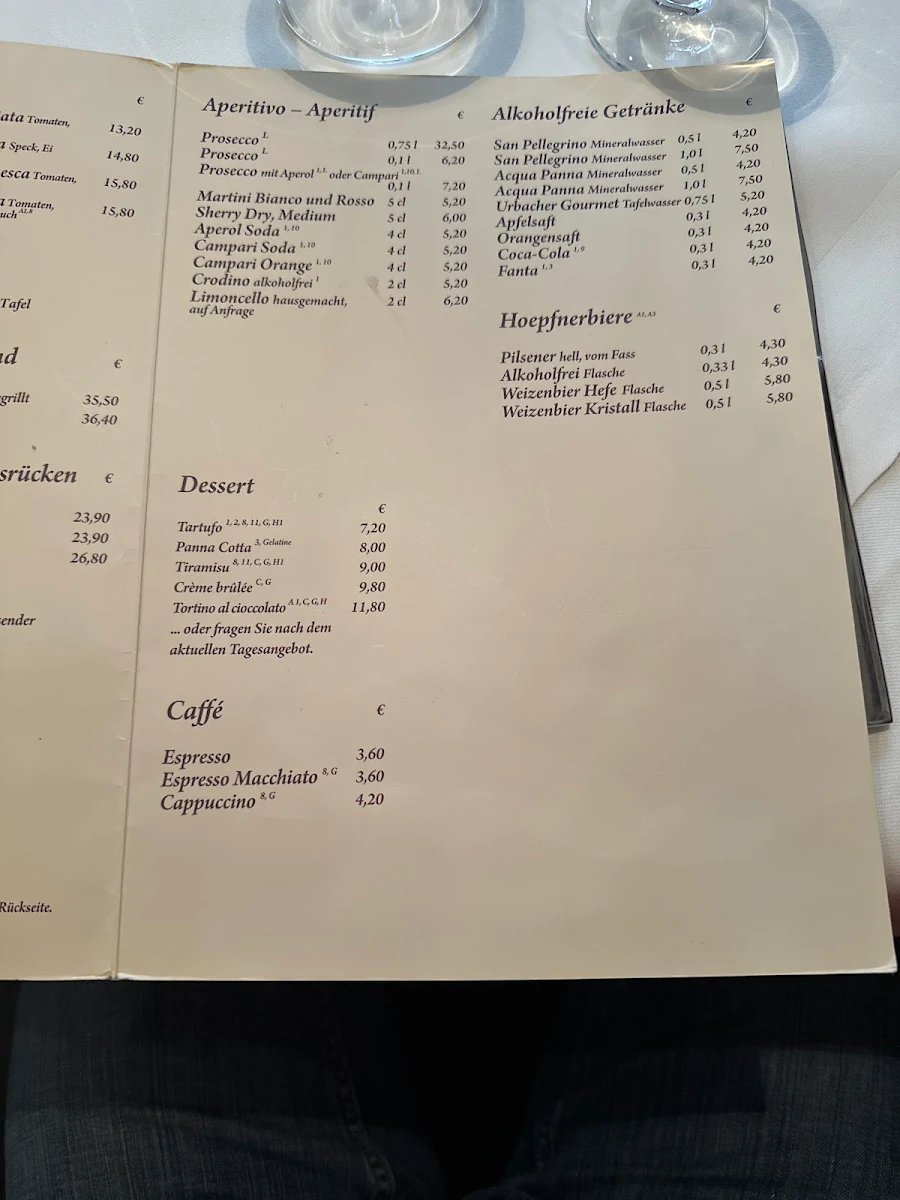 Speisekarte photo 1