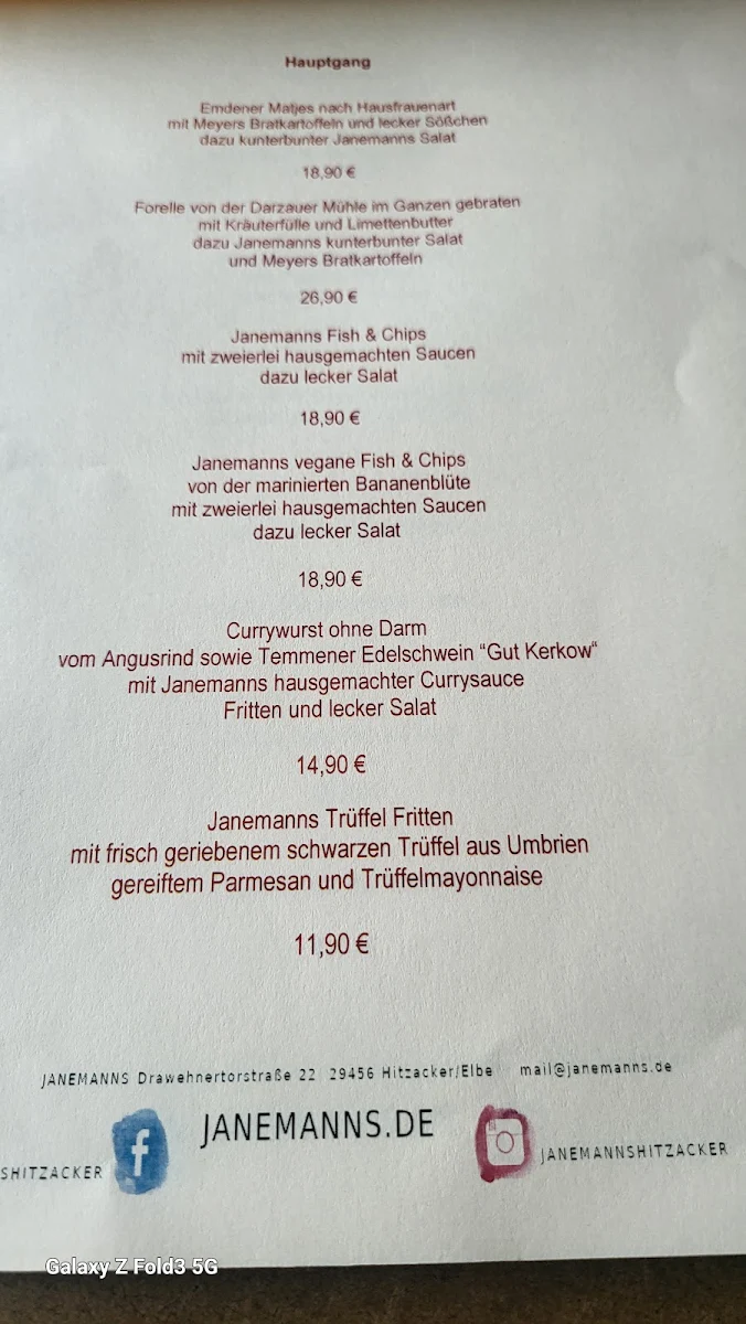 Speisekarte photo 2