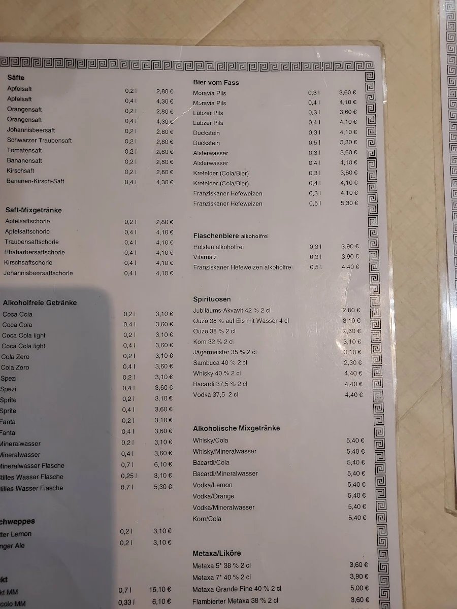 Speisekarte photo 1