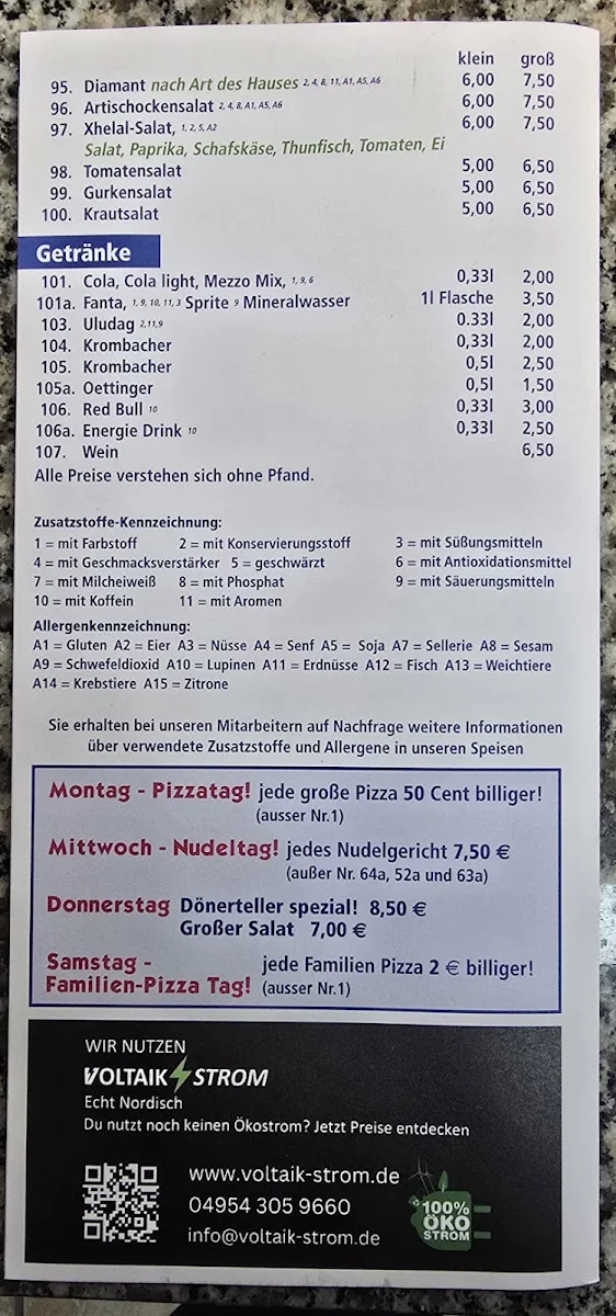 Speisekarte photo 4