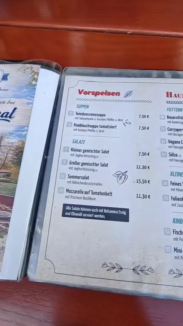 Speisekarte photo 5