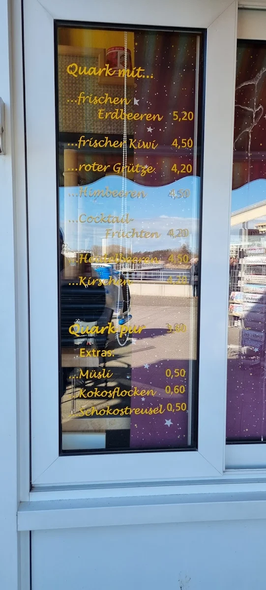 Speisekarte, Anke's Eiscafé