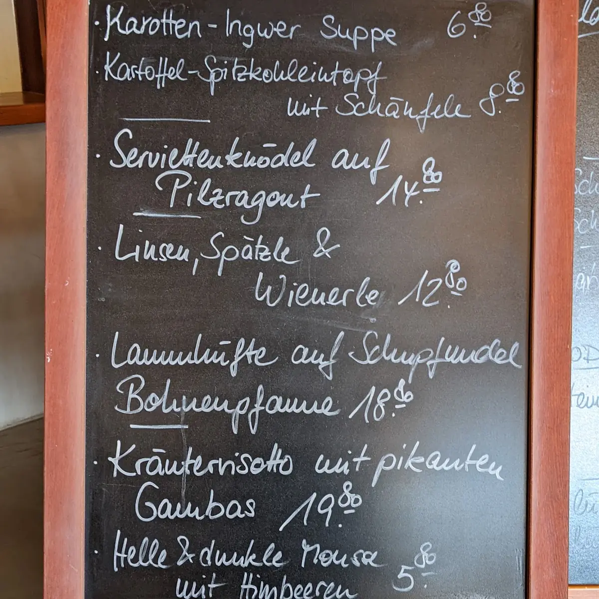 Speisekarte photo 4
