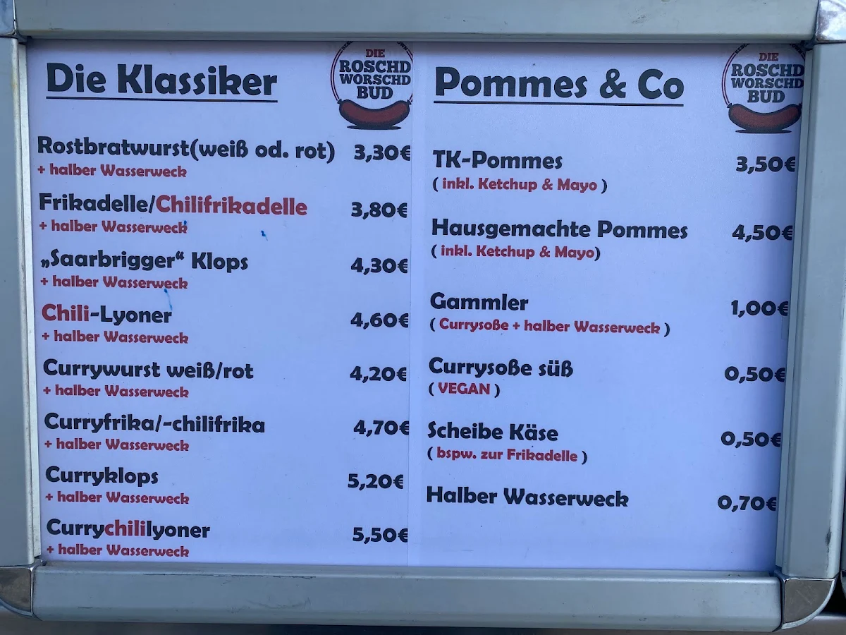 Speisekarte photo 2