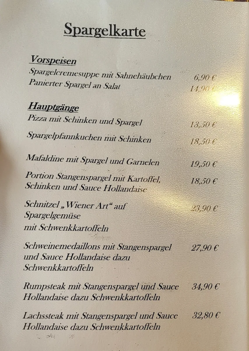 Speisekarte photo 1