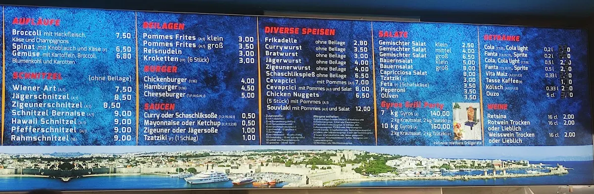Speisekarte photo 1