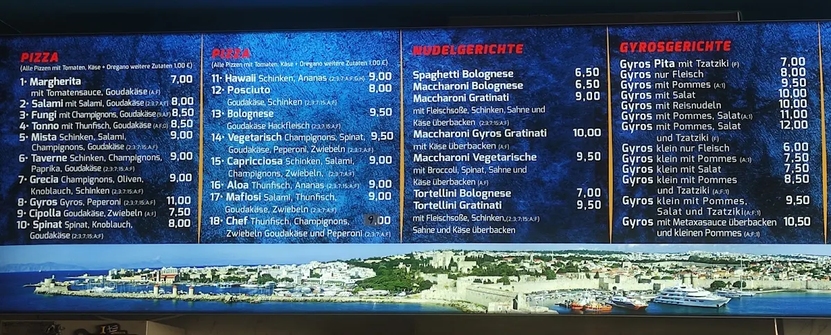 Speisekarte photo 2