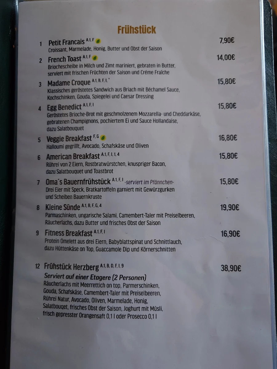 Speisekarte photo 1