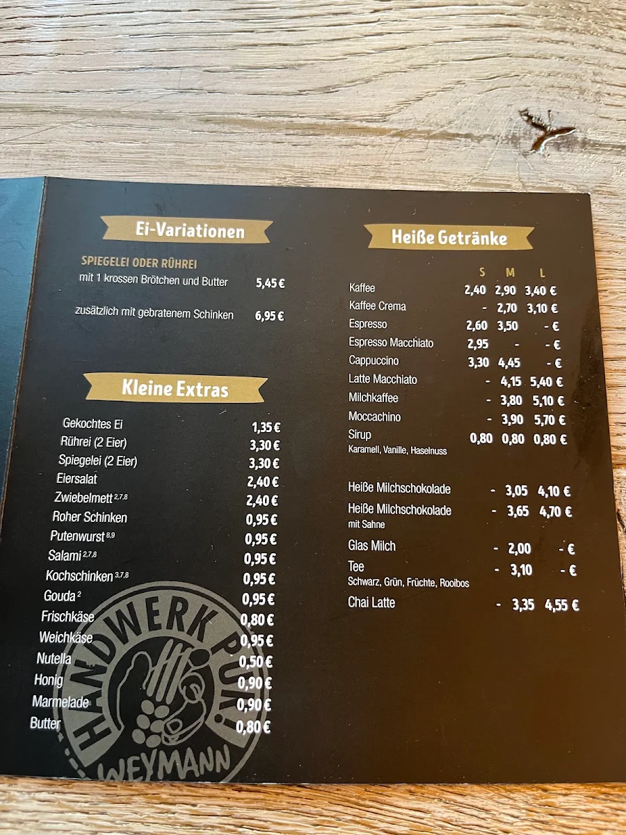 Speisekarte photo 1
