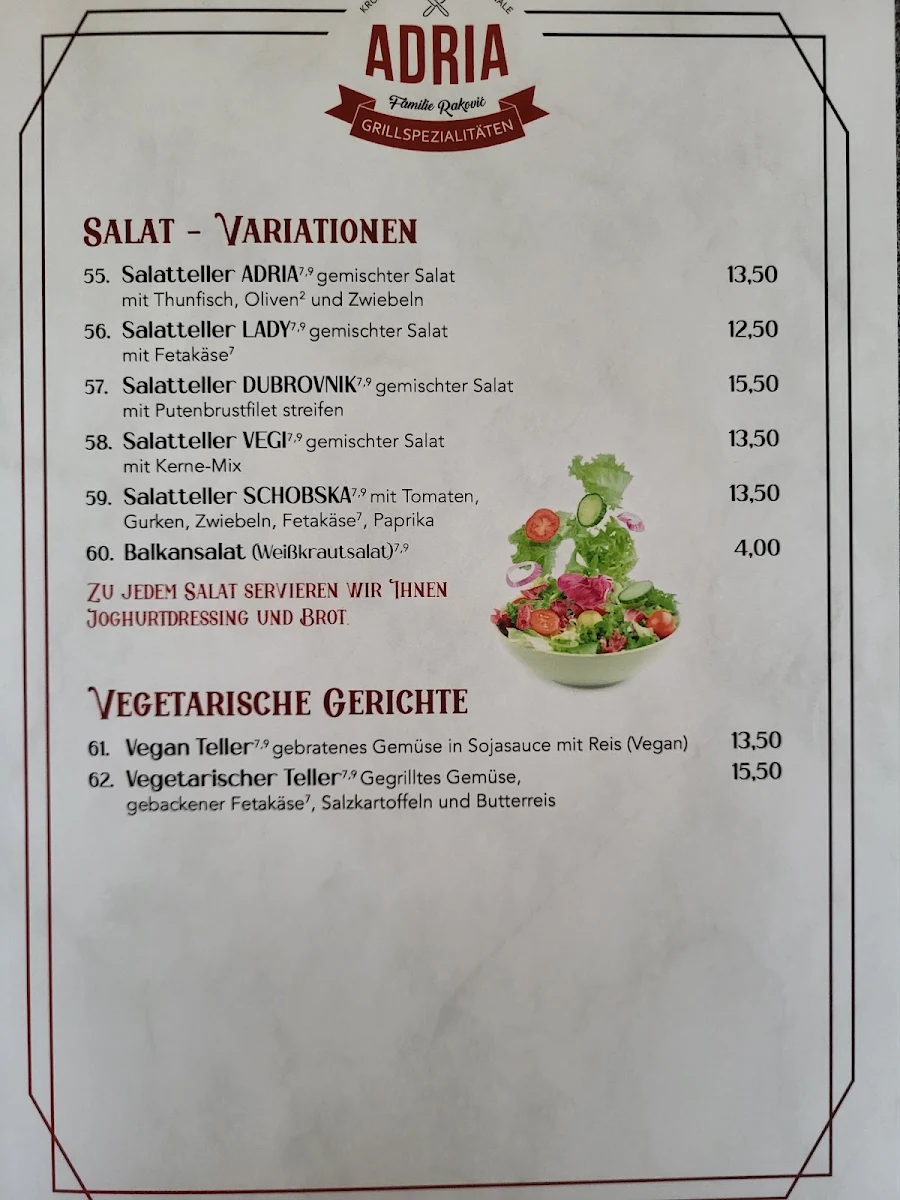 Speisekarte photo 5
