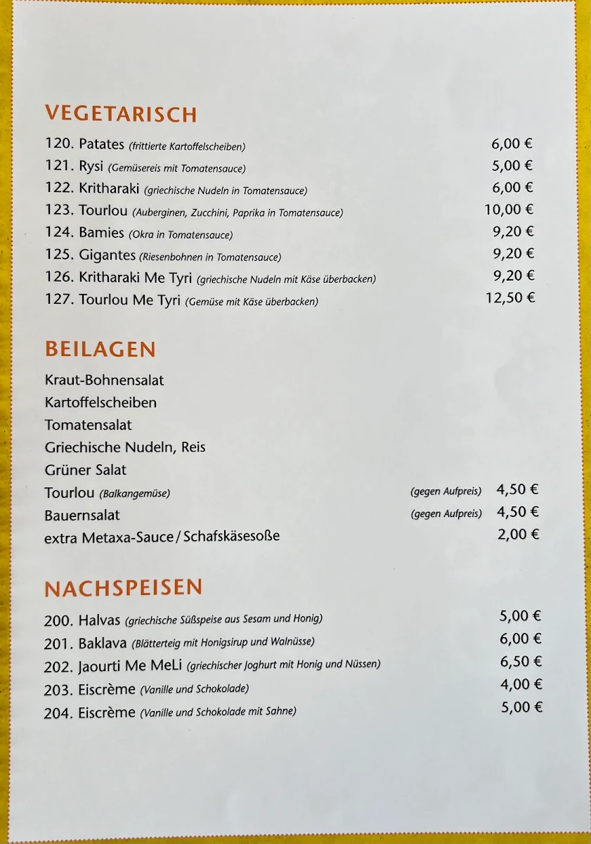 Speisekarte photo 4