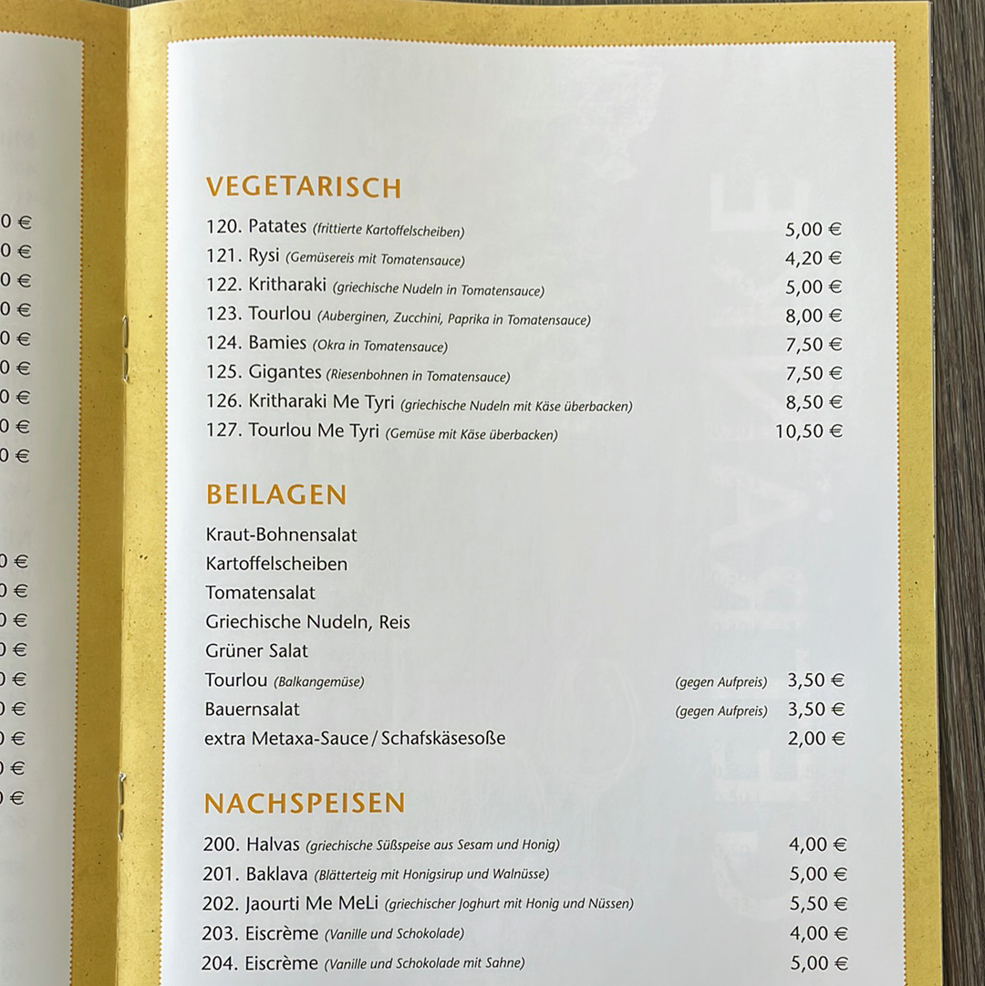 Speisekarte photo 7