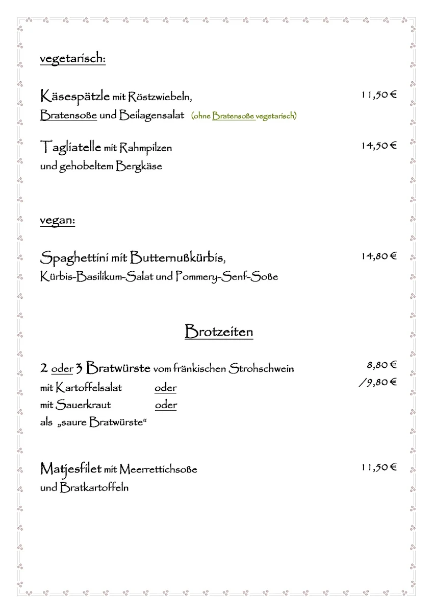 Speisekarte photo 6