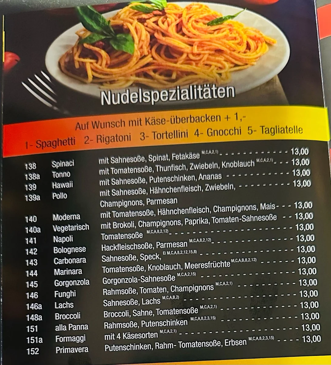 Speisekarte photo 4