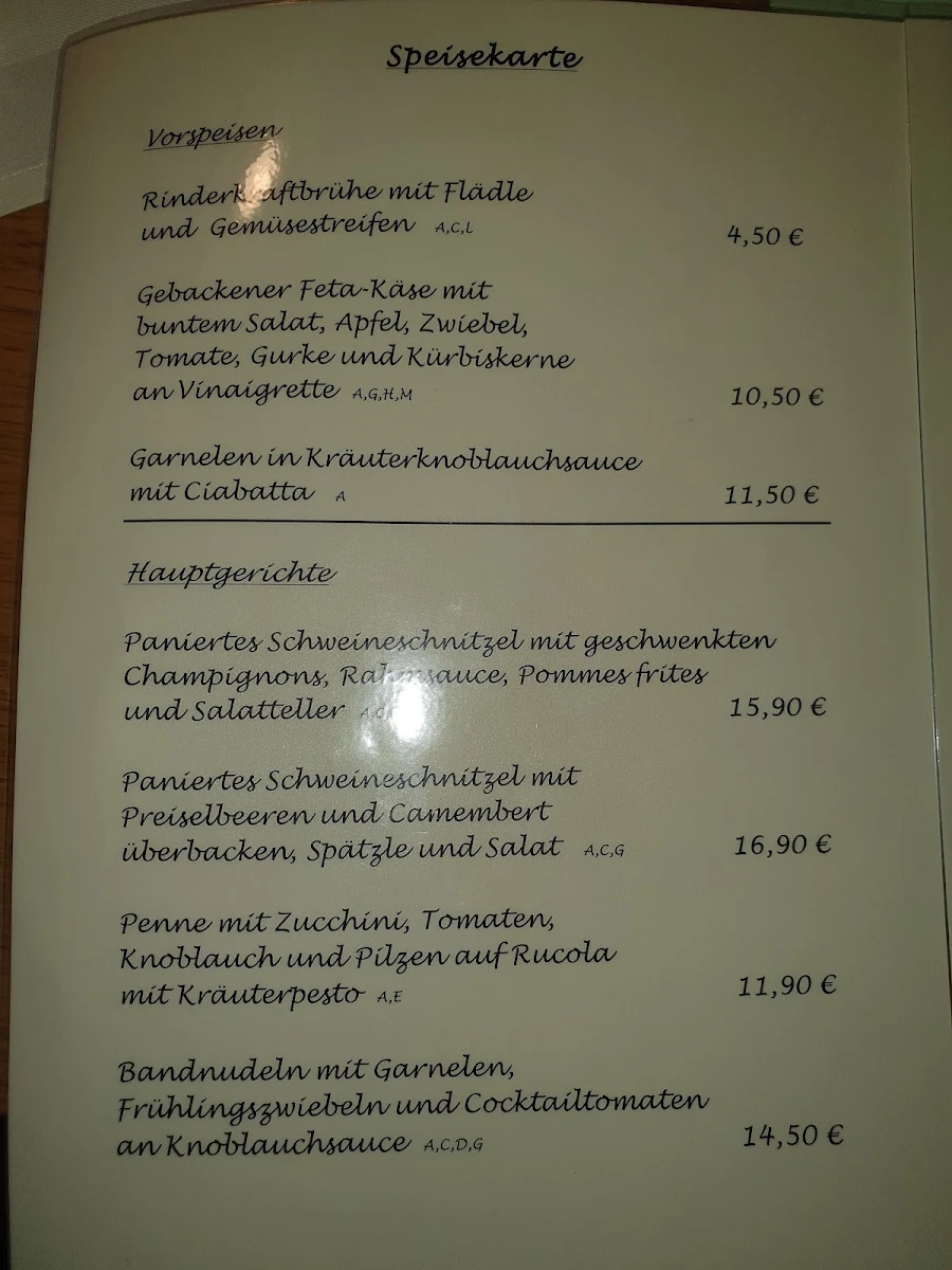 Speisekarte photo 4