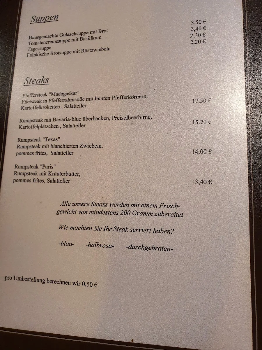 Speisekarte photo 5