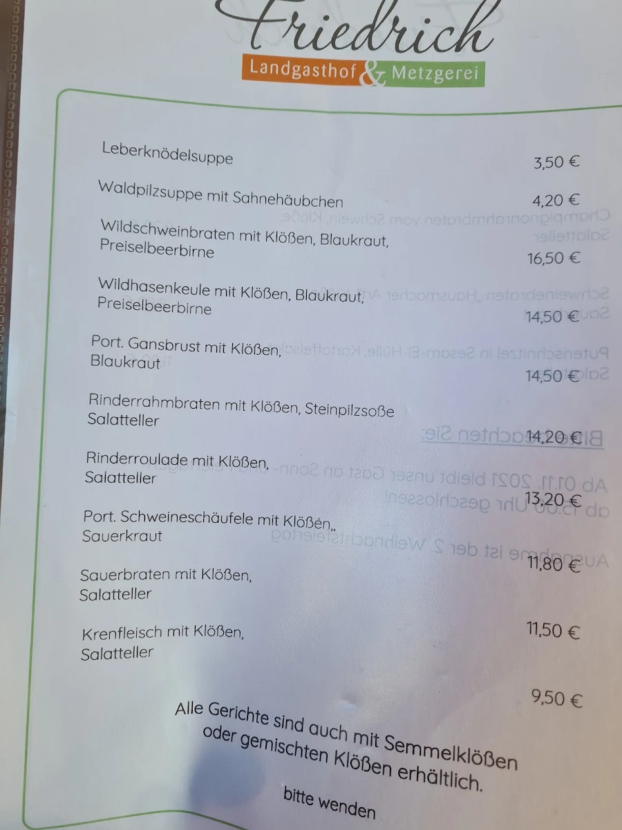 Speisekarte photo 7