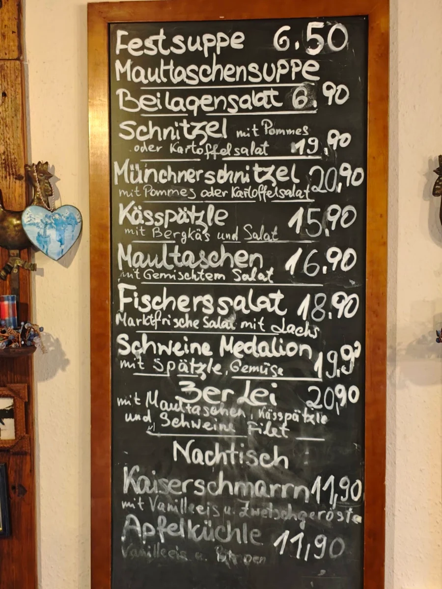Speisekarte photo 1