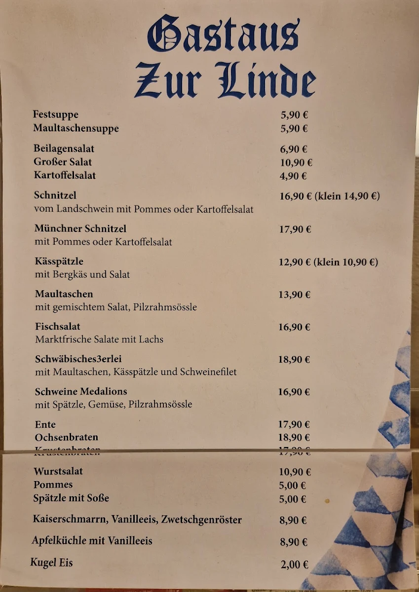 Speisekarte photo 3