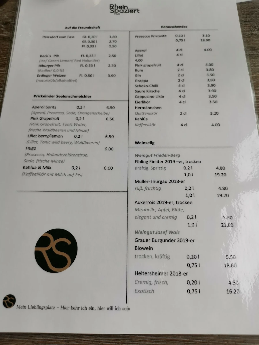 Speisekarte photo 5