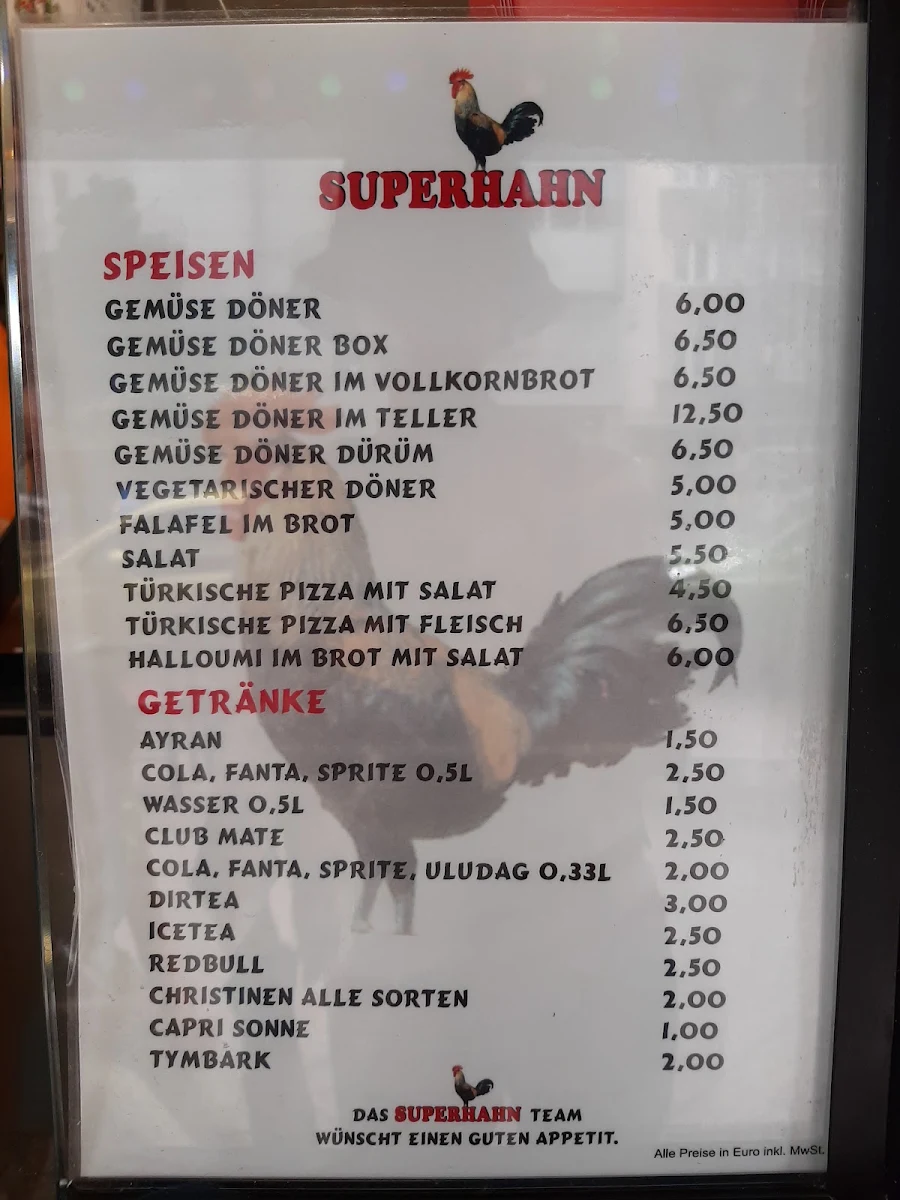 Speisekarte photo 4