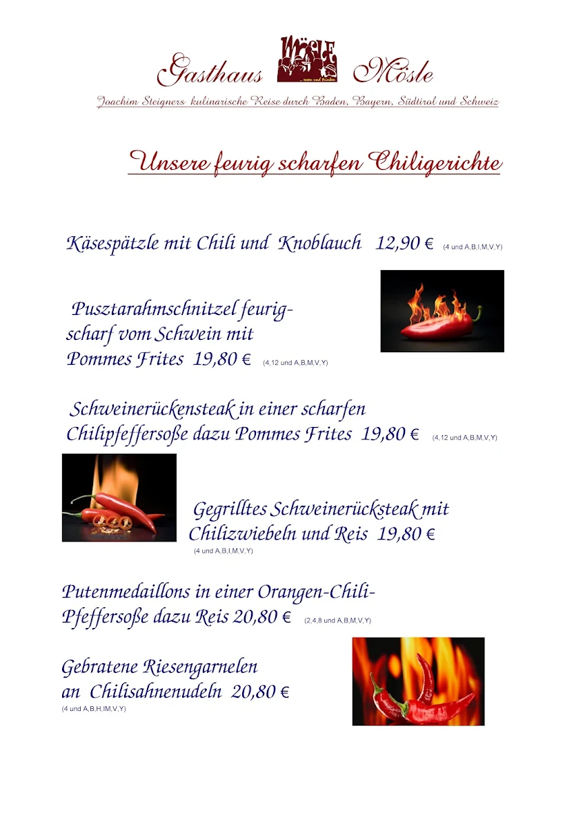 Speisekarte photo 4