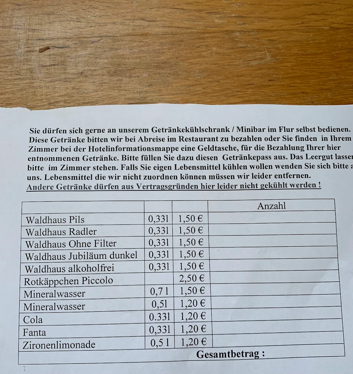 Speisekarte photo 8