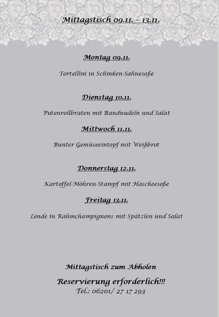Speisekarte photo 2