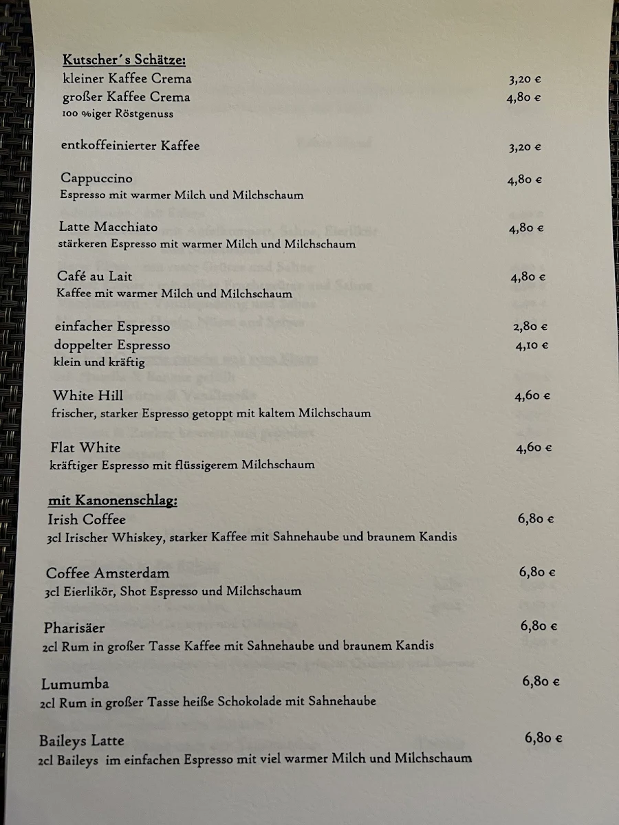 Speisekarte photo 2