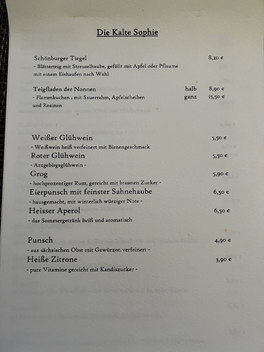 Speisekarte photo 5