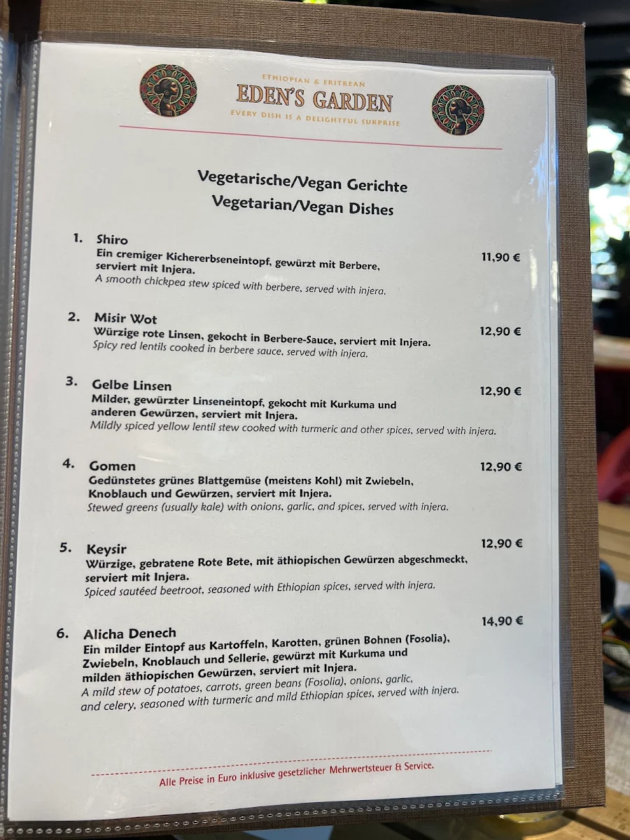 Speisekarte photo 4