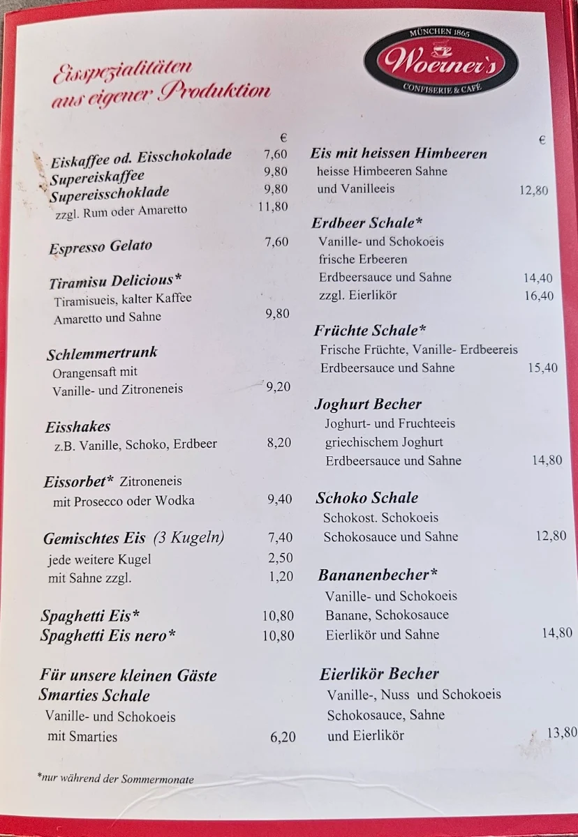 Speisekarte photo 1