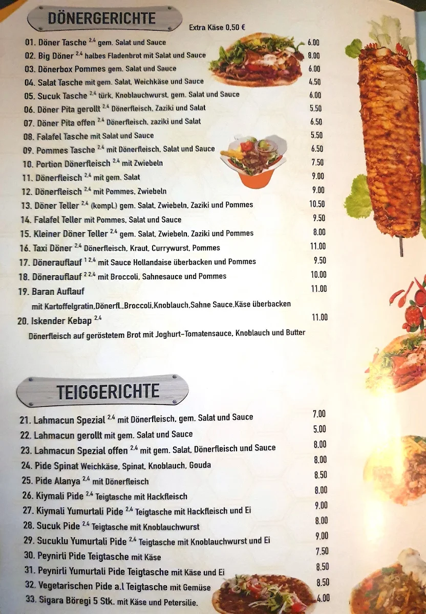 Speisekarte photo 1