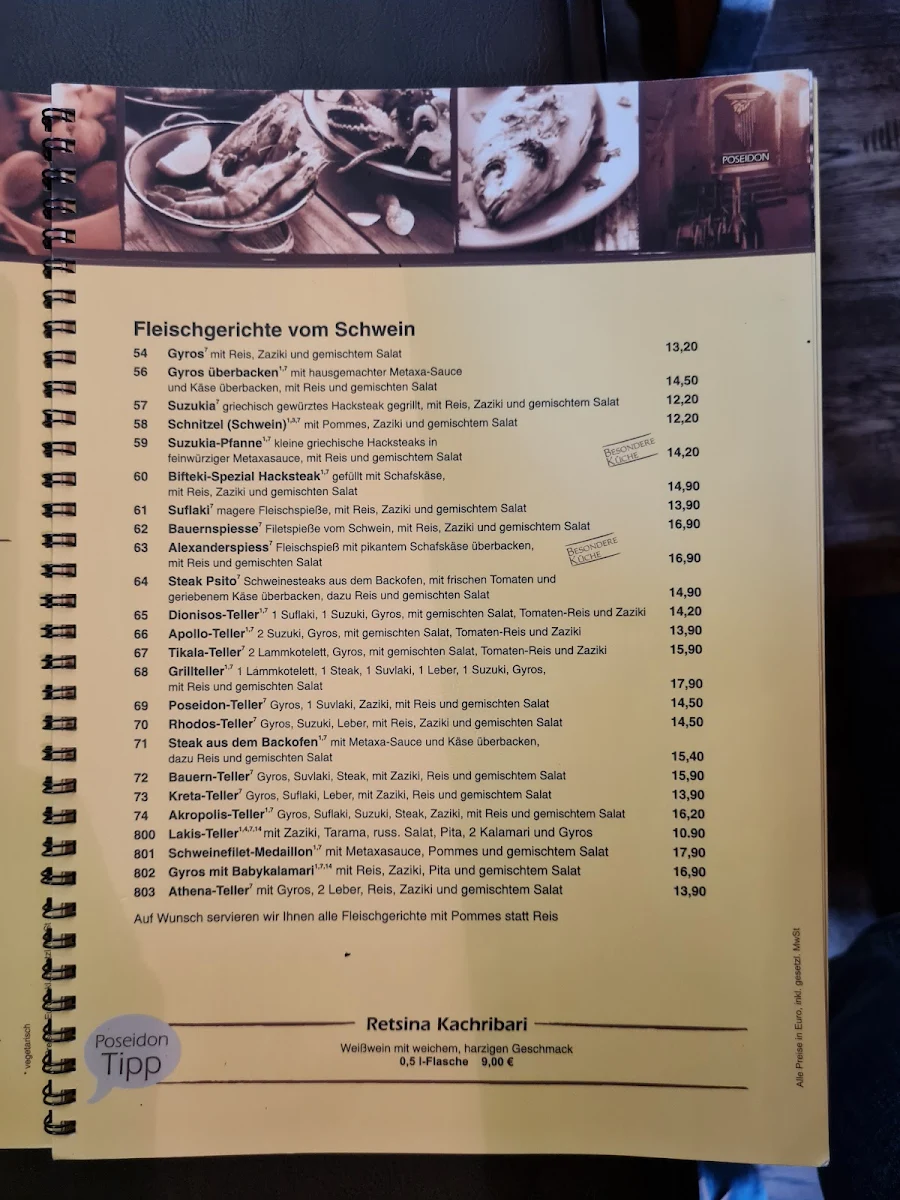 Speisekarte photo 3