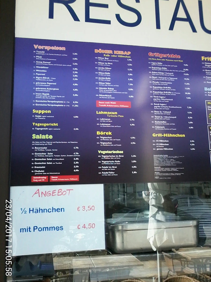 Speisekarte photo 3