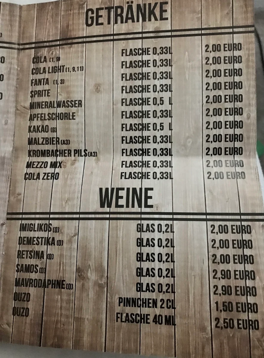 Speisekarte photo 10