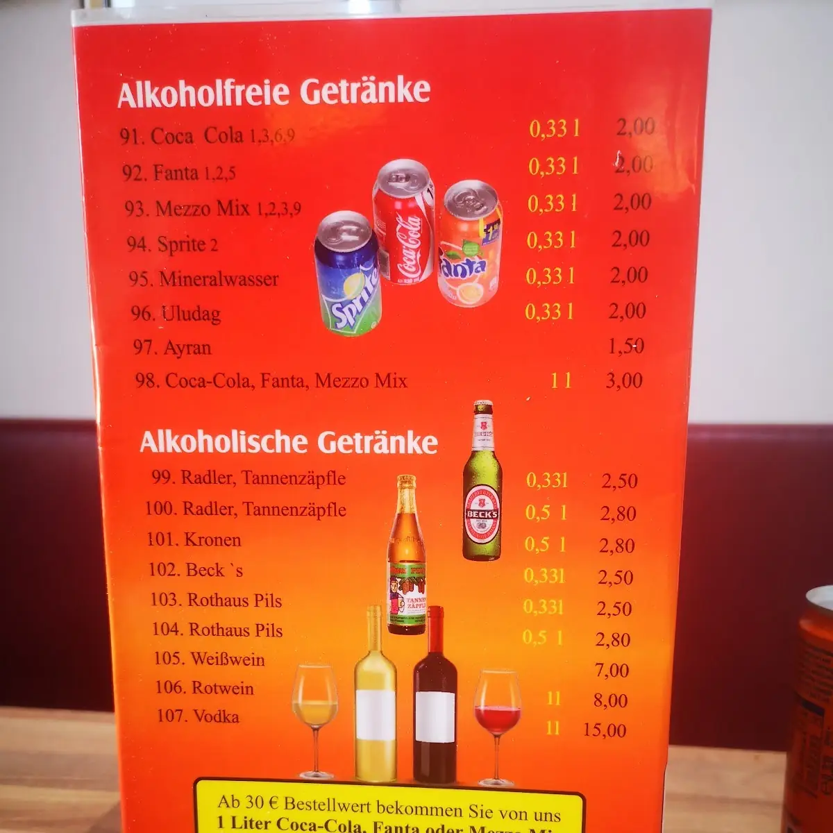 Speisekarte photo 6