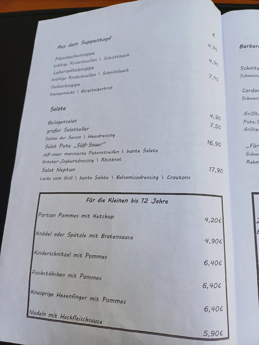 Speisekarte photo 5