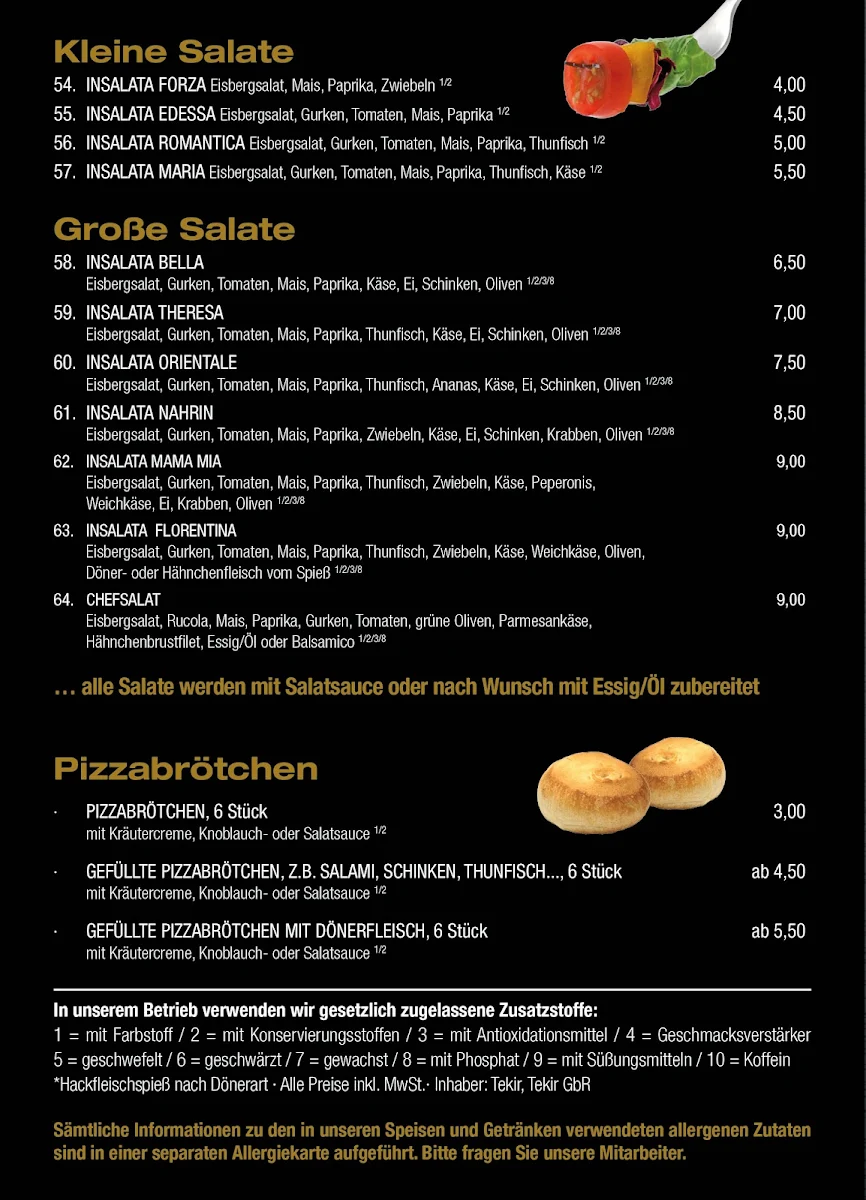 Speisekarte photo 3