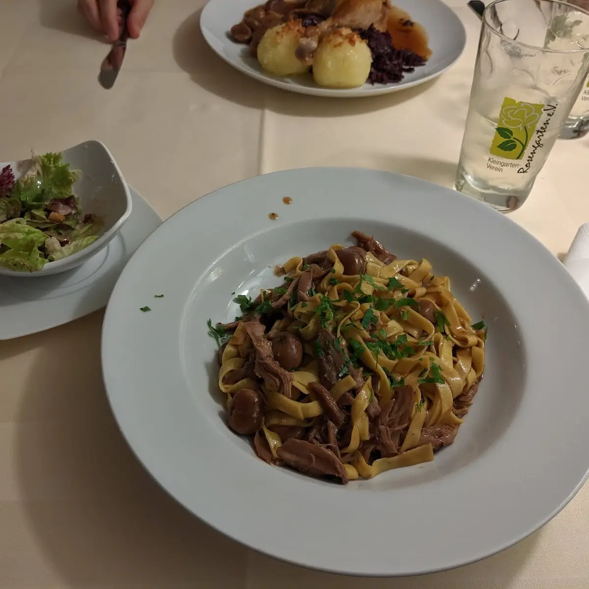 Essen und Trinken, Am Rosengarten