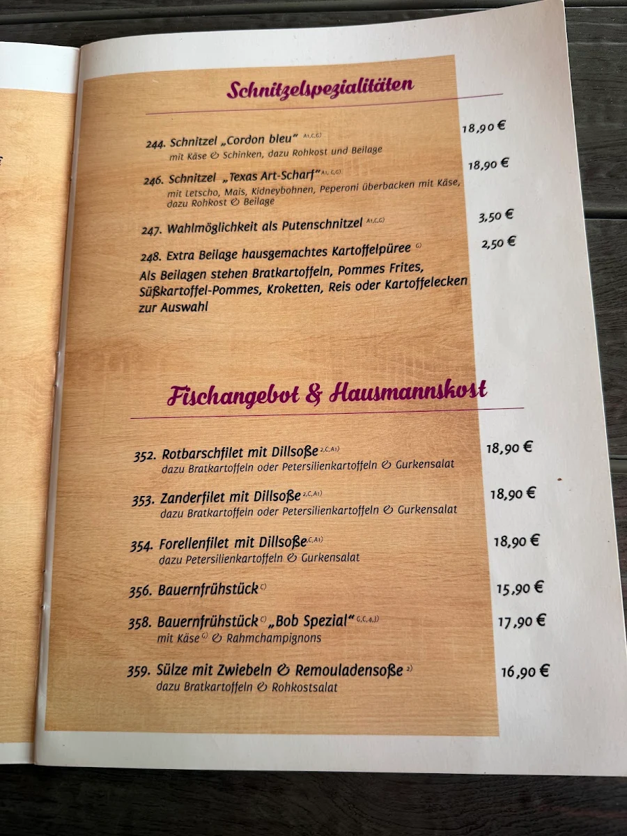 Speisekarte photo 2