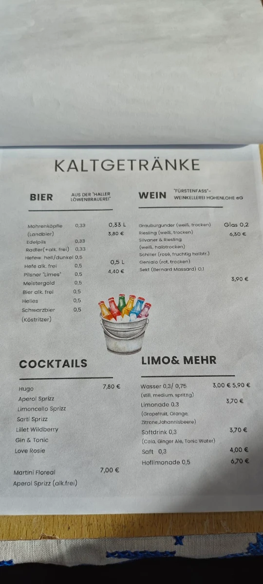 Speisekarte photo 1